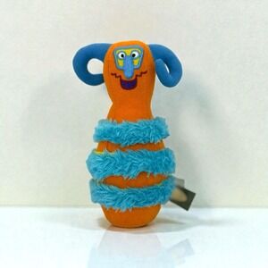 Melissa Doug Monster Bowling Plush Pin Orange Blue Fuzzy Kids Toy Game AH17200 8